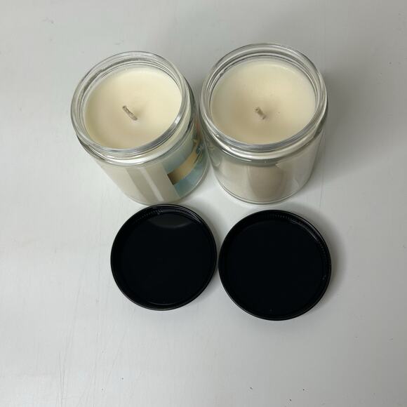 Bath & Body Works Single Wick Candle Lot Of 2 Fresh Spring Morning 7oz - Picture 4 of 6